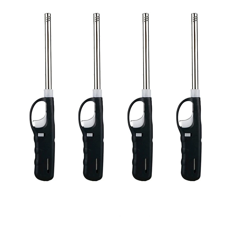 Wholesale Cheap Butane Jet Flame Torch Kitchen Colour Windproof Refillable Lighter for BBQ and Tobacco Use