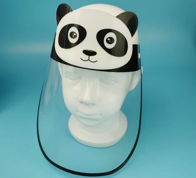 Protective Kids faceshield , children face-shield ,  pediatric plastic face shield for kids or baby in school