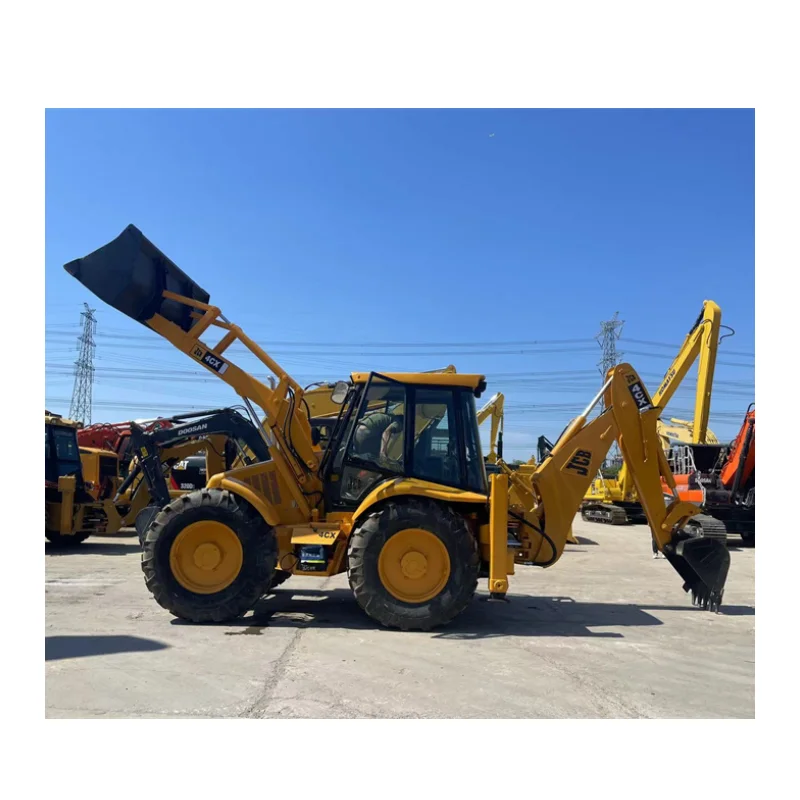 Used Backhoe Loaders Cheap Good Condition Mini Earth-Moving Machinery JCB 3CX 4CX Used Loaders
