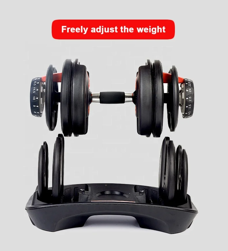 
Adjustable Dumbell Plate Weight Lifting Set for Sale with Customer Logo 