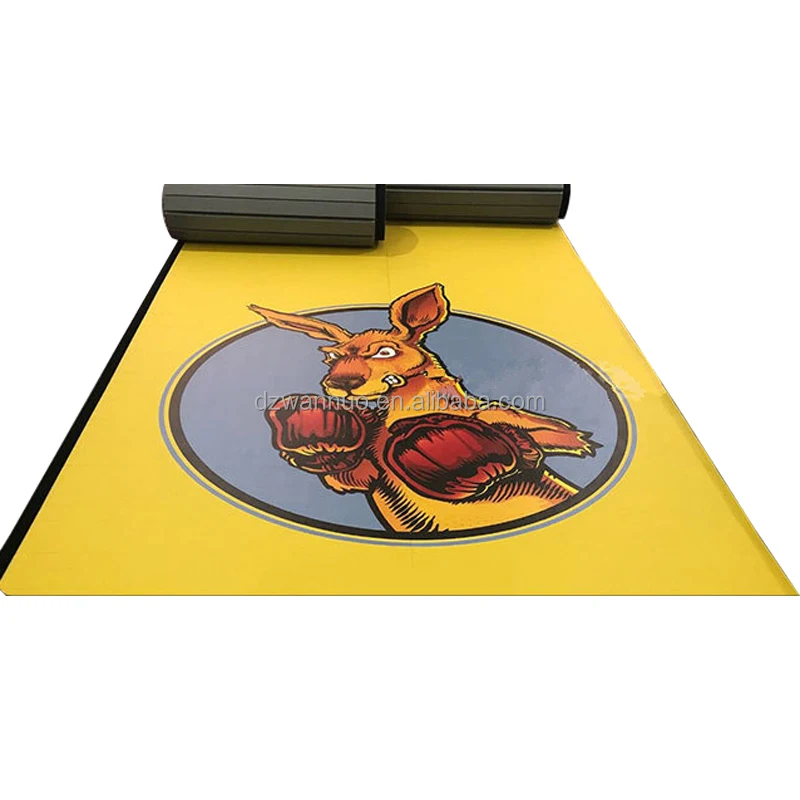 XPE Custom Roll Judo Vinyl Gymnastics Cheerleading Floor Mats Foldable Tatami for Karate Taekwondo Aikido Exercise