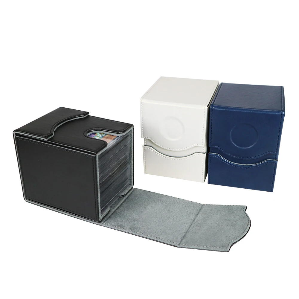 
Hot Sale PU Leather Luxury Travel Custom Logo Magnetic Storage Case 