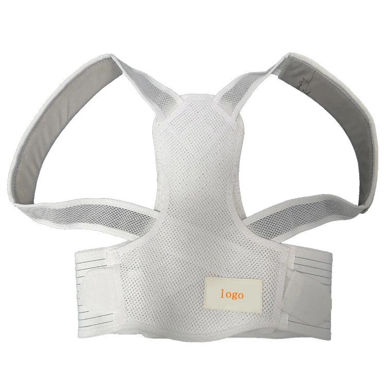 Topdive Comfortable Back Support Adjustable Breathable Back Posture Corrector for Men and Women