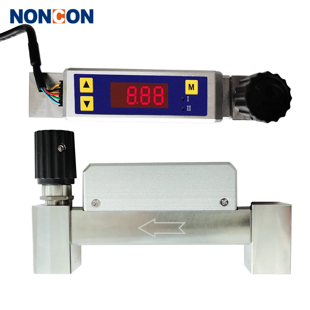 MF4600 series digital argon gas medical Oxygen flow meter sensor O2 N2O air Mass flowmeter