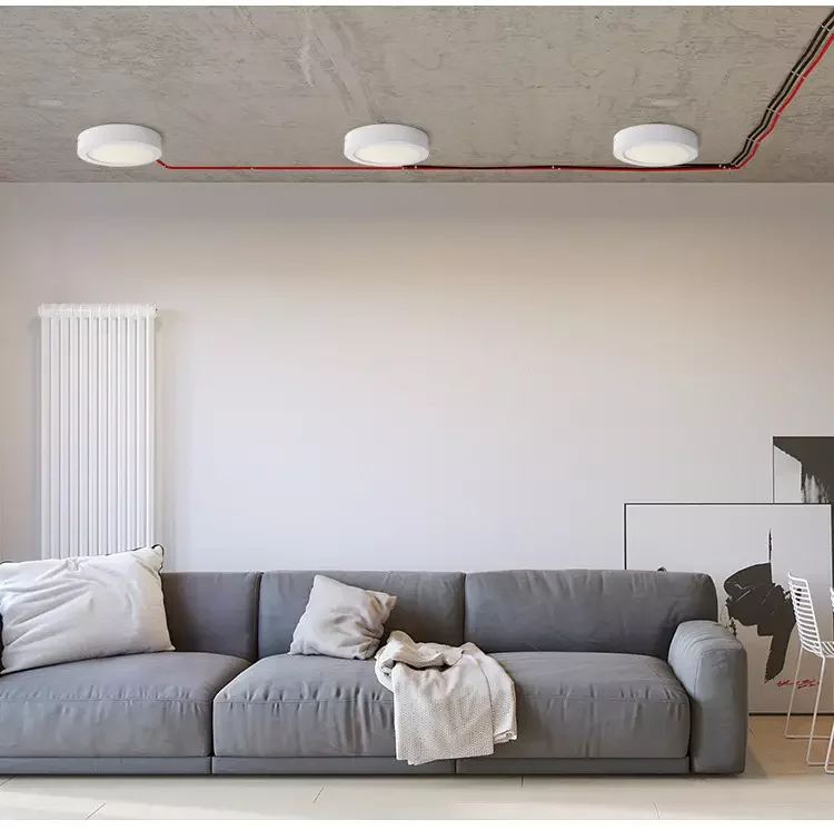 Round Recessed Led Panel Light Ceiling Downlight Wholesale Price Modern No Flickering Ultra Slim 3w 4w 6w 9w 12w 15w 18w 24w OEM