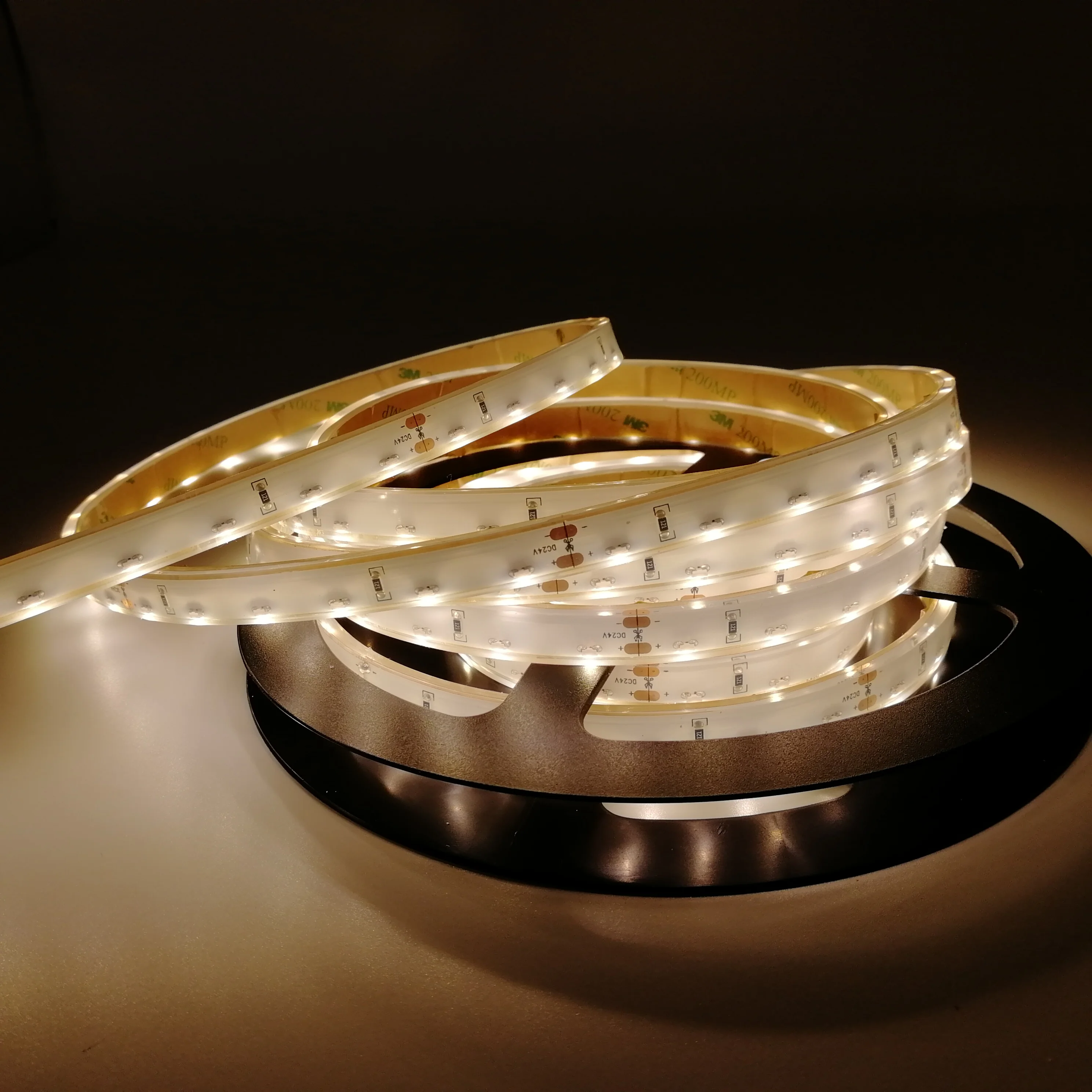 Side Emitting SMD 3014 Flexible LED Strip Light 120LEDs 8mm PCB Width 12V 24V LED Strip Light