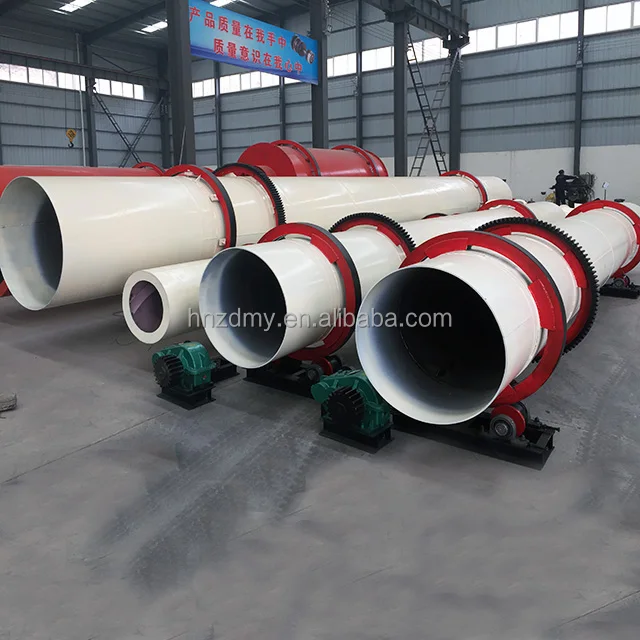 Hot selling sawdust rotary dryer Multi-functional grain biomass dryer stainless steel sand dryer