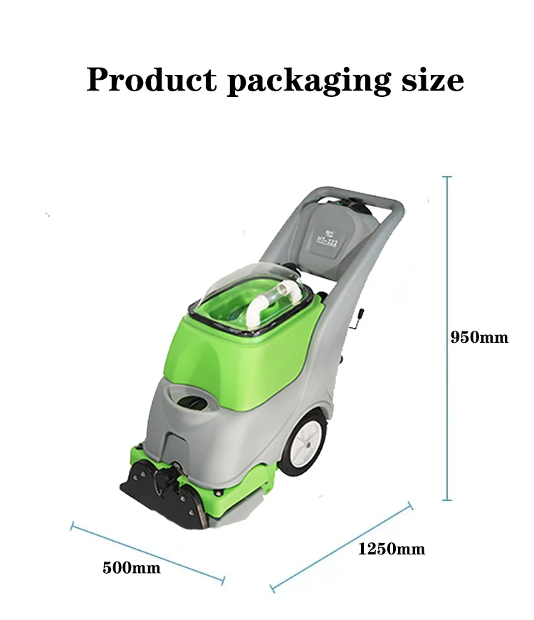 CleanHorse D2 professional plug in hot water extractor carpet cleaning machine