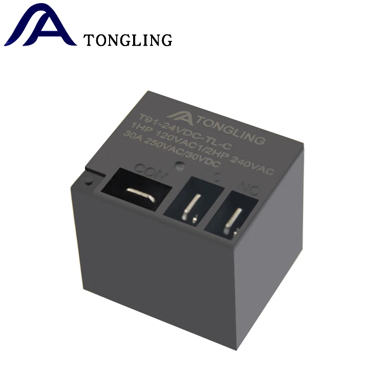 TONGLING Relay Manufacture T91 12V 24V 5 Pin Relay 30A  Buy  Relays