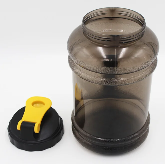 Water Jug with Handle, 2.2l PETG Gym Fitness Water Bottle Plastic Water Bottle with Lid