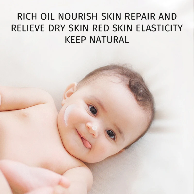 Baby Tea Seed Oil Plant Extract Formula Long Lasting Refreshing Deep Moisturizing Face Cream For Kids Children Baby
