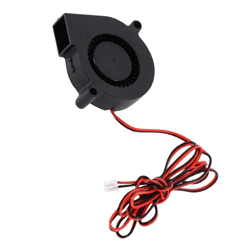 3D Printer Parts Cooling Blower Fan Ultra Quiet Turbine Small DC Blower 5015 for 3D Printer Circuit Board 12V 24V