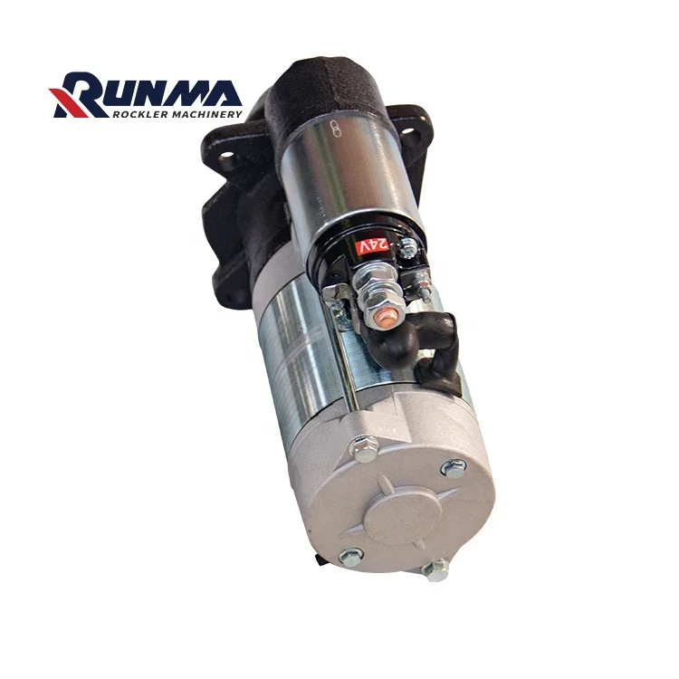 Runma superior quality QDJ254 D30-3708100 manufacturing high durable machinery engine spare parts diesel starter for loader