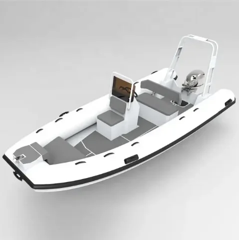 master rib boat hypalon patrol 580 high speed aluminum boat 20ft barca 6