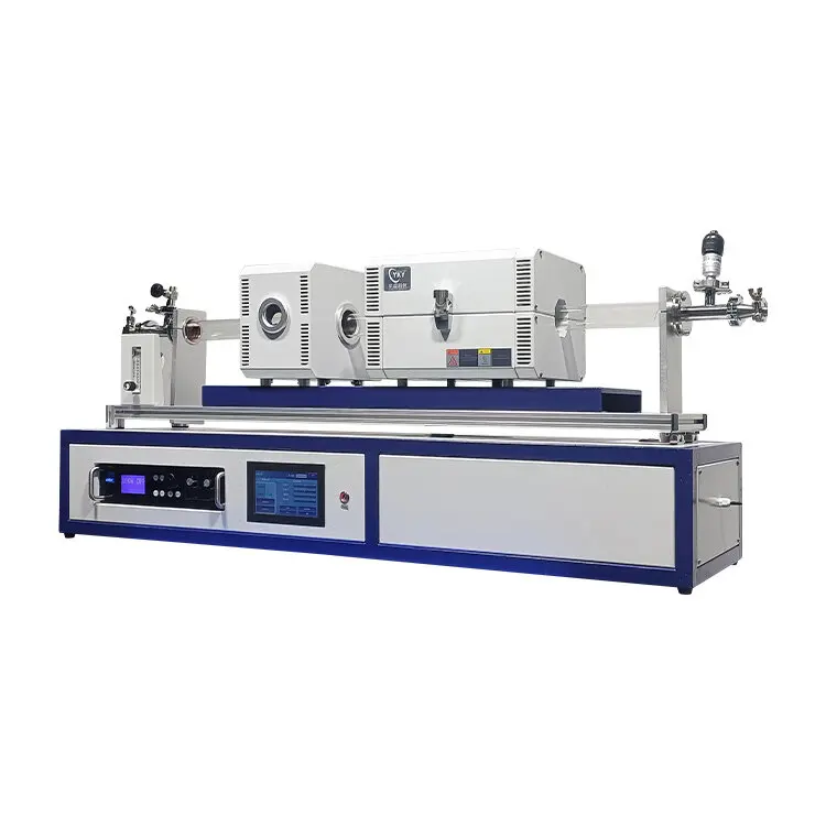 Basic PECVD furnace for deposition of graphene on silicon substrates
