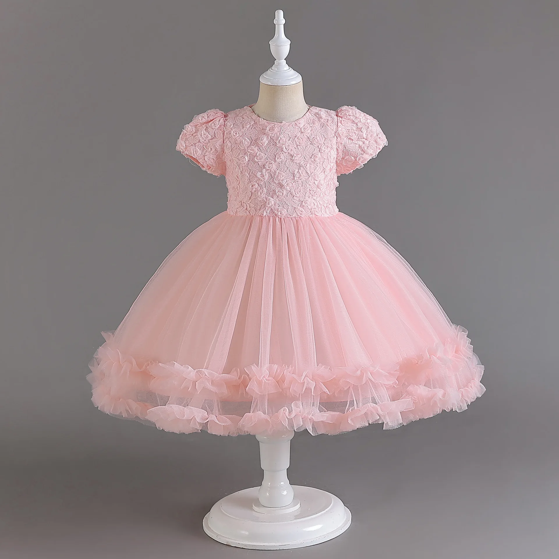 Flowers kids baby girls party dresses princess designs teenage Istanbul turkey