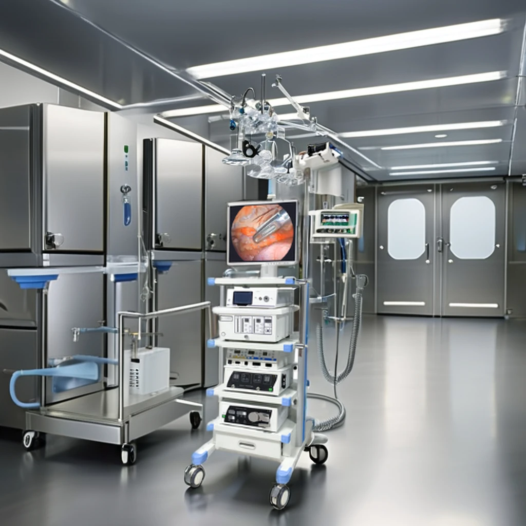 Electric Medical Endoscope Camera Plastic and Metal Basis Power Source for Surgical Instruments for Medical Science