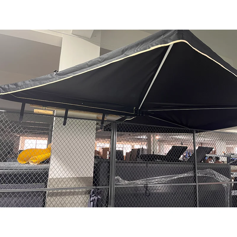 2023 New 3-4 person Aluminum Car Roof Top Tent 270 Degree Awing  Car Side Tent Hiking Camping Tent