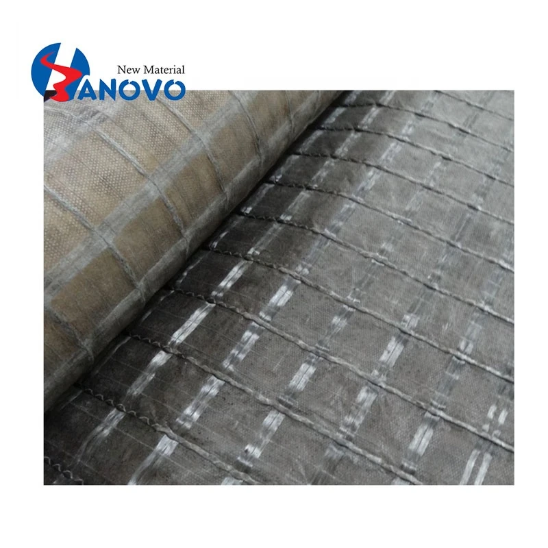 Best Selling Asphalt Geogrid Stitched Geotextile Anti-crack Geocomposite for Pavement Reinforcement