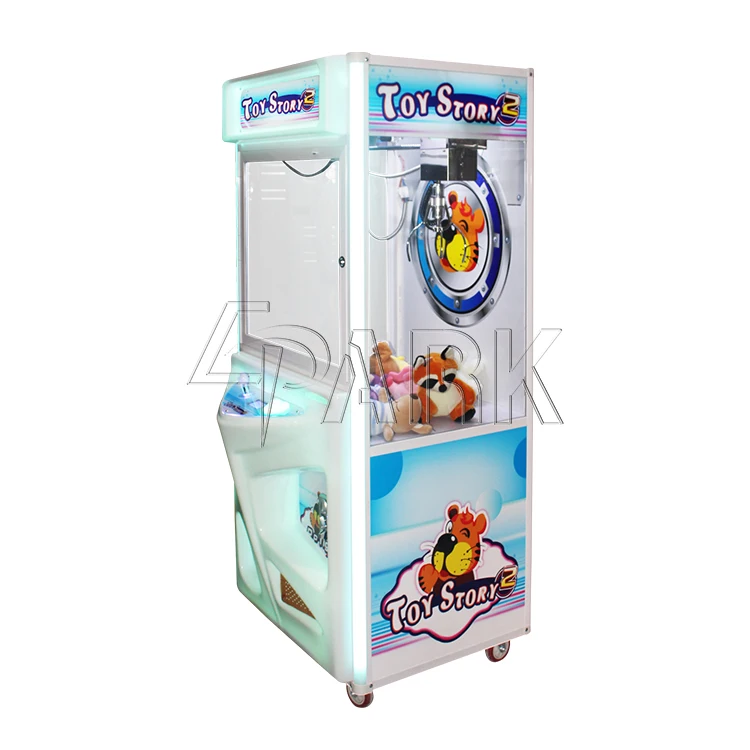 
Electronic coin operated PP Tiger 2 toy crane gift claw crane game machine for sale 