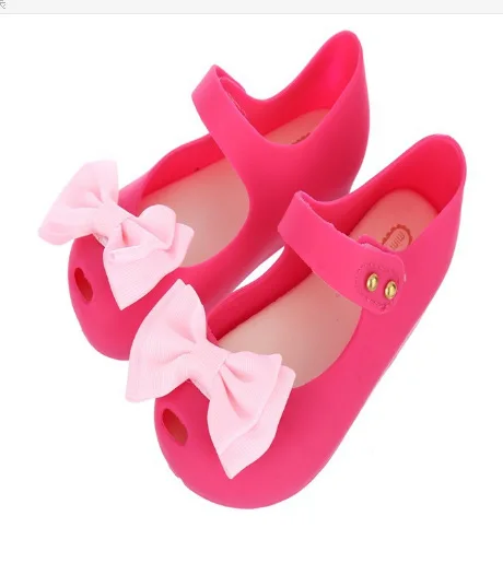 Girls 2020 New Jelly Shoes Kids Beach Sandals Children Princess Candy Non-slip Sandals