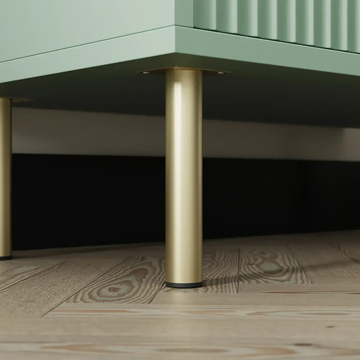 Modern Chest of Drawers with 5 Drawers,Deep Drawers,Clothes Organizer,Large Storage Cabinet for Living Room, Bedroom,Green