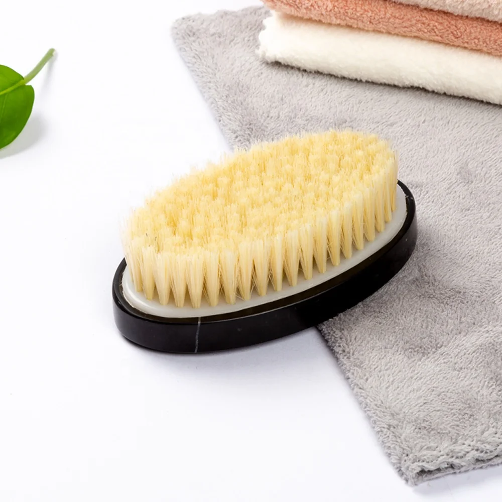 Marble bath brush Eco-Friendly Natural Dry Bath brush
