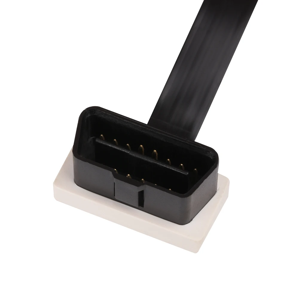  OEM high quality 16 pin male to female obd 2 flat