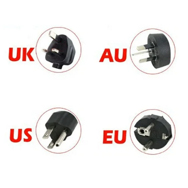 Сетевой переходник UK/US/EU/AU разъем питания 12 вольт 5Amp 110V 230V 12V адаптер для светодиодной полосы света CCTV камеры Универсальный настольного
