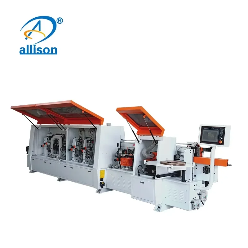 Woodworking machinery Curved and Straight Woodworking Automatic PVC Edge Bander MDF Panel Furniture Wood Edge Banding Machine