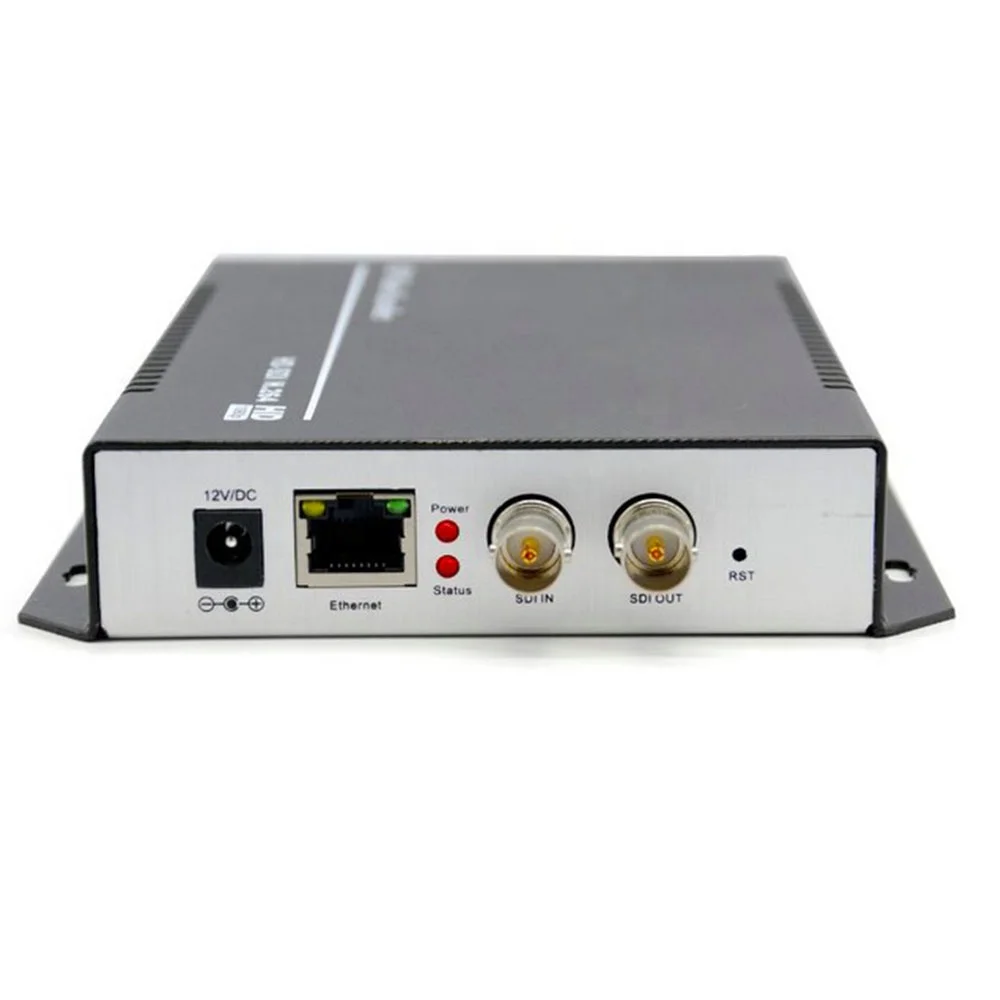 H.265 H.264 encoder sdi to ethernet 1080p hd sdi iptv rtmp encoder for live streaming broadcast media server video encoder
