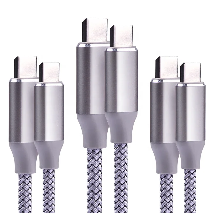 USB-IF бесплатный образец сильный USB-C-USB-C 3,1 20 V 5A 100 W PD Кабель зарядного устройства с E-mark