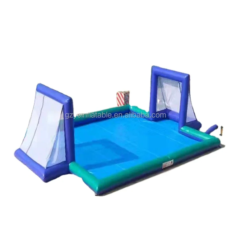 inflatable football court inflatable soap soccer pitch field court