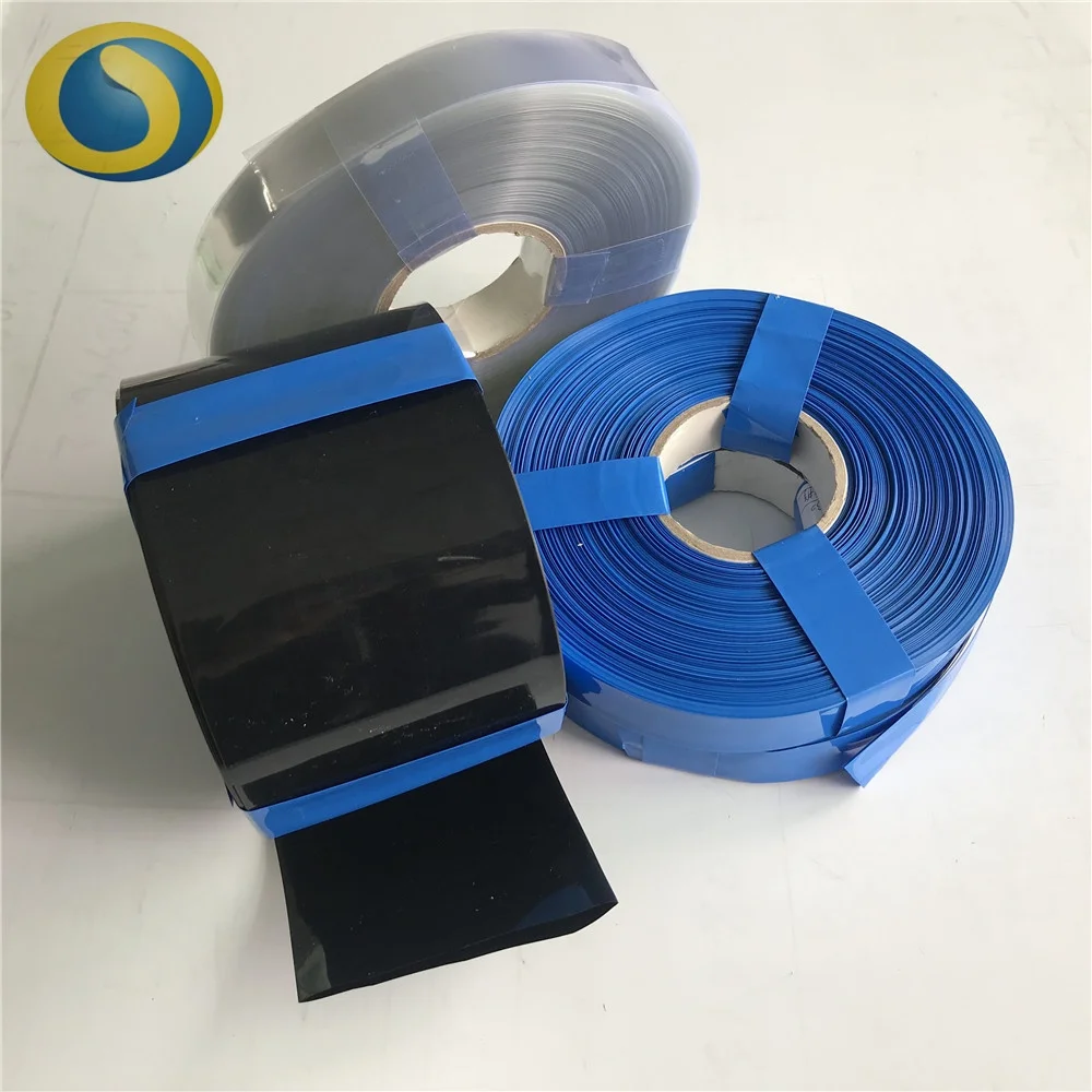 Заводская цена, термоусадочные трубки из ПВХ 120 мм, термоусадочная трубка для аккумулятора 18650