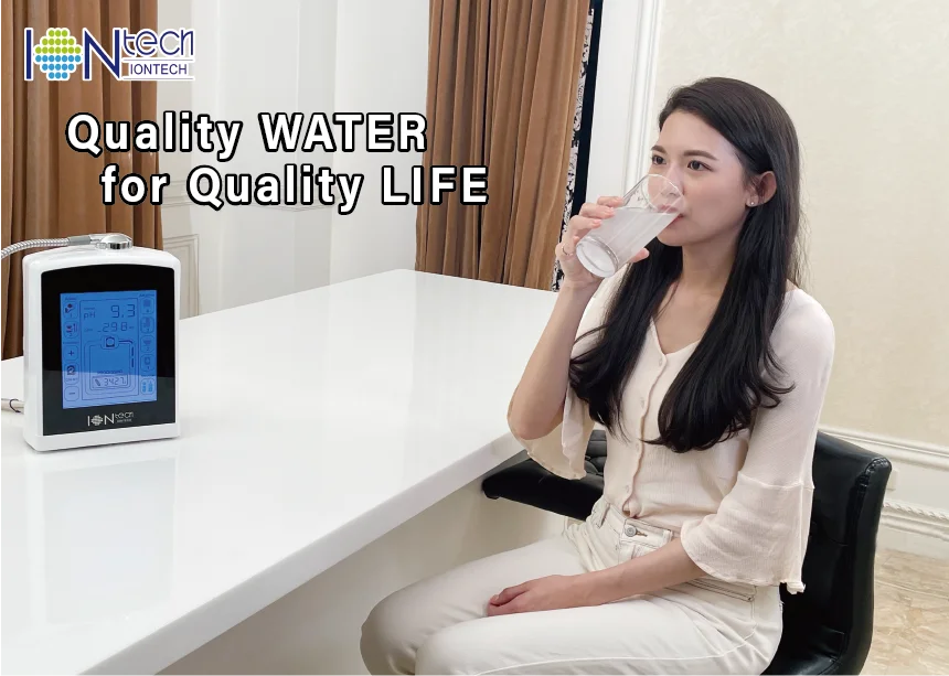 water ionizer inside filter