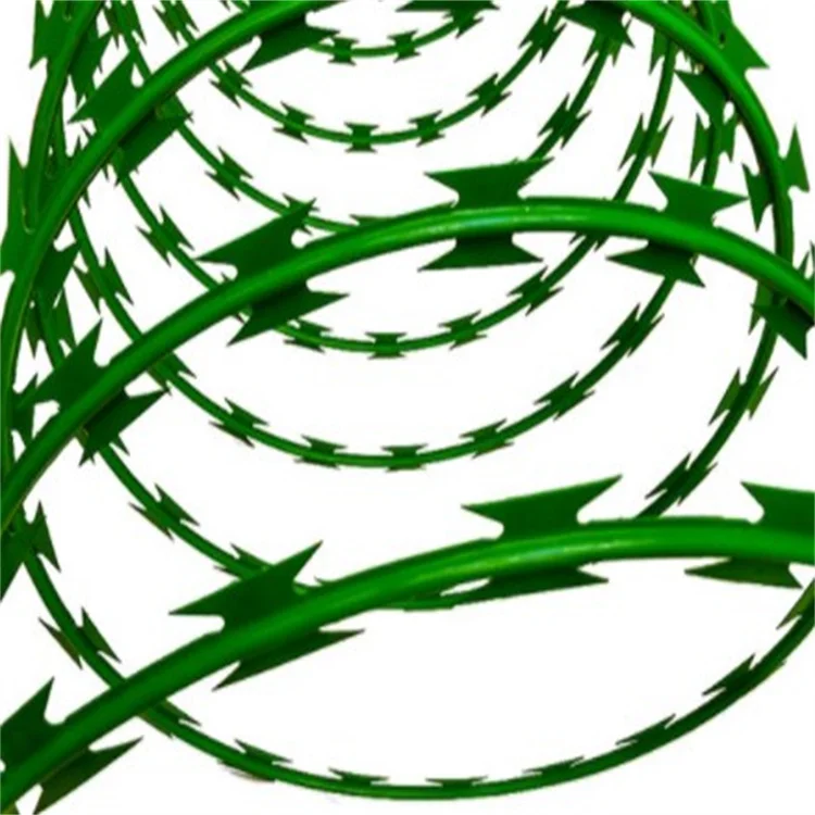 Bto-10 Bto-22 Bto-30 Cbt-60 Cbt-65 Stainless Steel Galvanized PVC Coated Security Mesh Fence Concertina Razor Barbed Wire