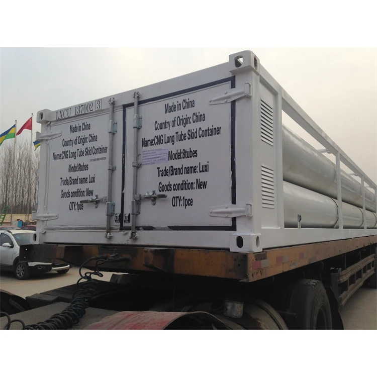 Stable Quality 40Ft Cng Gas Container Premium Tube Bundle Container