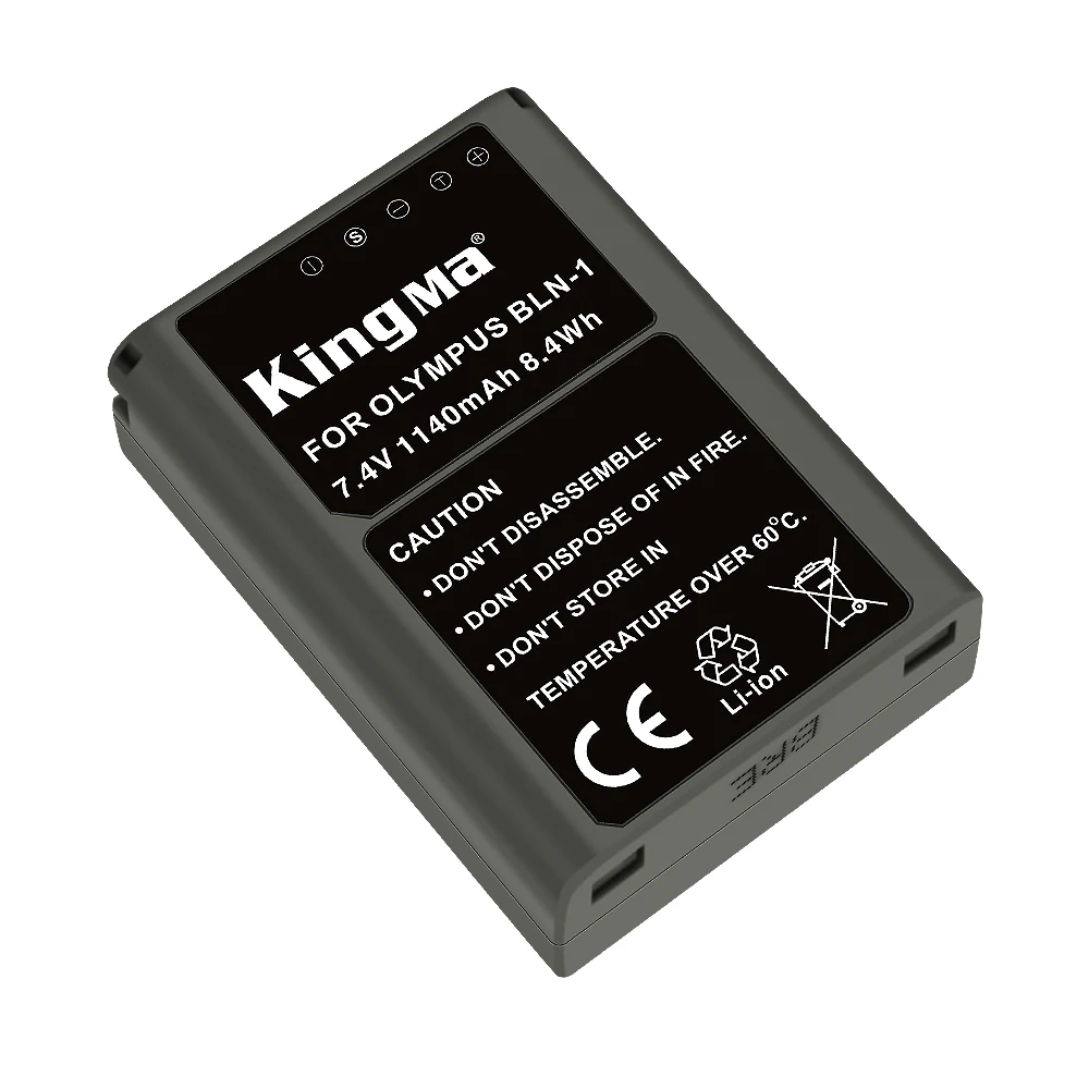 
KingMa Rechargeable Li-ion battery BLN1 BLN 1 for Olympus BLN-1 and E-M1 E-M5 E-M5II E-P5 PEN-F 
