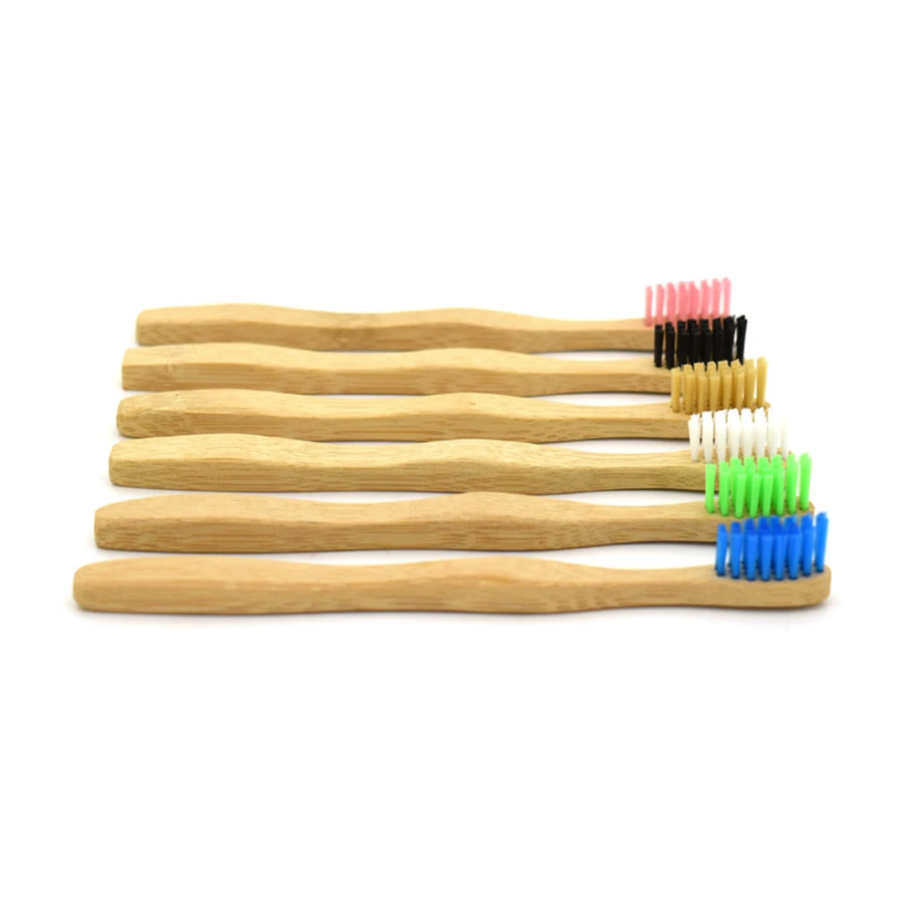 Kids Toothbrush Soft Bristle Wooden Tooth Brush Eco-friendly Bamboo Toothbrush