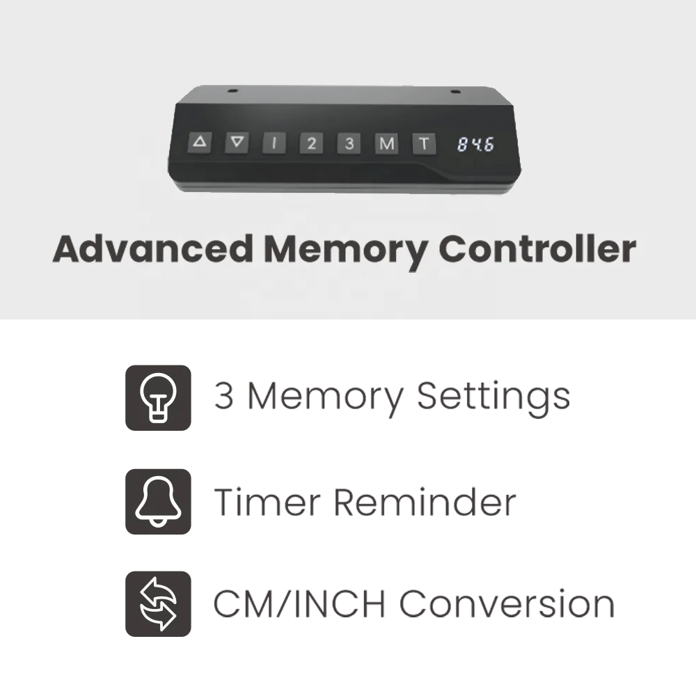 Wholesale OEM ODM Single Motor Home Office Sit Stand L Shaped Electric Height Adjustable Standing Desk with Storage Shelf