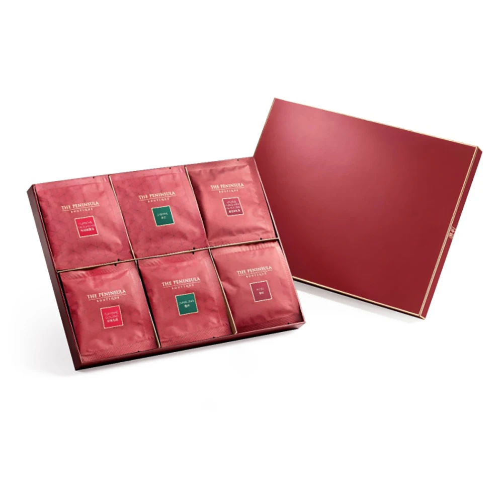 Refined Luxury Premium Chinese Tea Bags Paper Packaging Box Customise Empty Carton Packing Boxes For Tea Bag