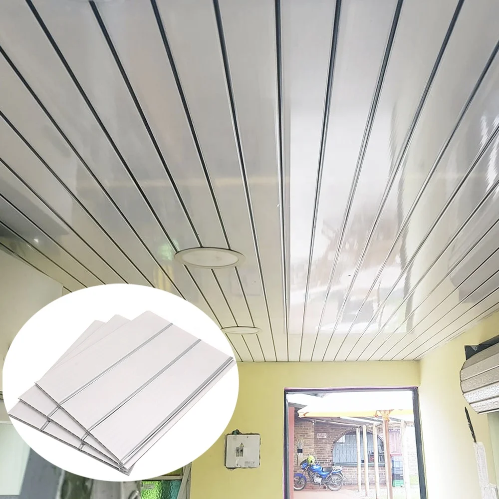 Hot sale direct malayzia for washroom pvc material mirror ceiling panel with factory prices