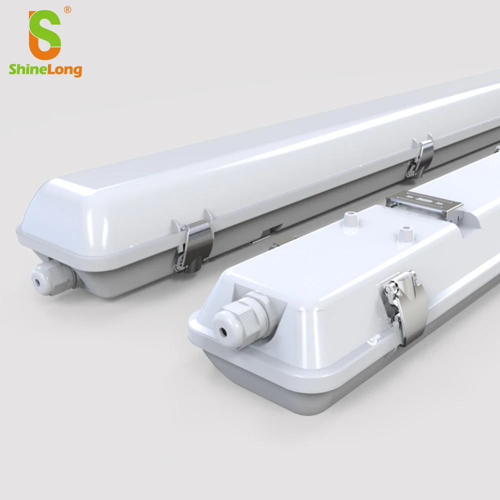 Shinelong 2x10 Вт флуоресцентный SMD2835 triproof of light перезаряжаемый светодиодный паровой водонепроницаемый светильник