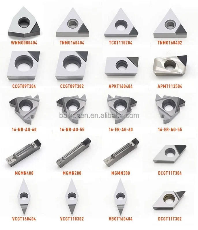 BKS CCGT factory carbide cnc  cutting tools inserts lathe ccgt inserts  Lathe Carbide Inserts Turning Tools Cut Sharp Blade