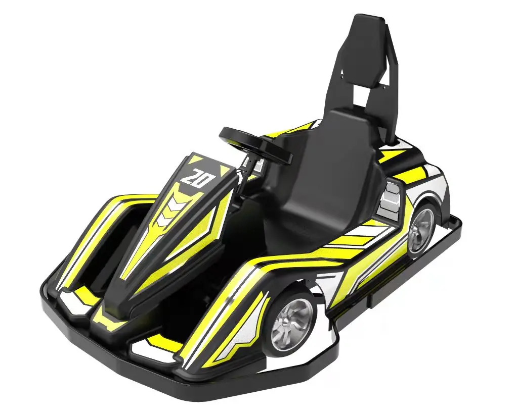 New Cheap Arrival Karts Electric Go Kart 4 Wheels 1 Seater Mini Go Karts Commercial Go Karting Designed