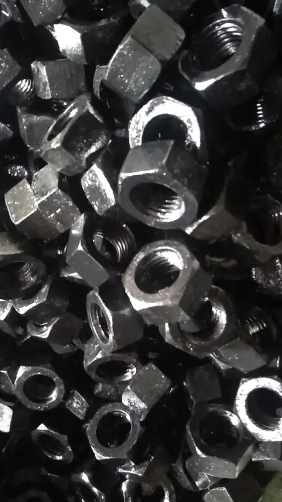 
grade 8.8 Mild steel DIN934 Zinc Plated Hex Nuts M16 