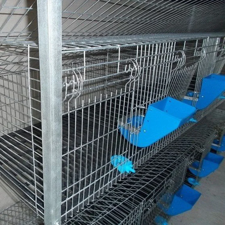 Large Size Capacity  Factory sale commercial rabbit breeding cages