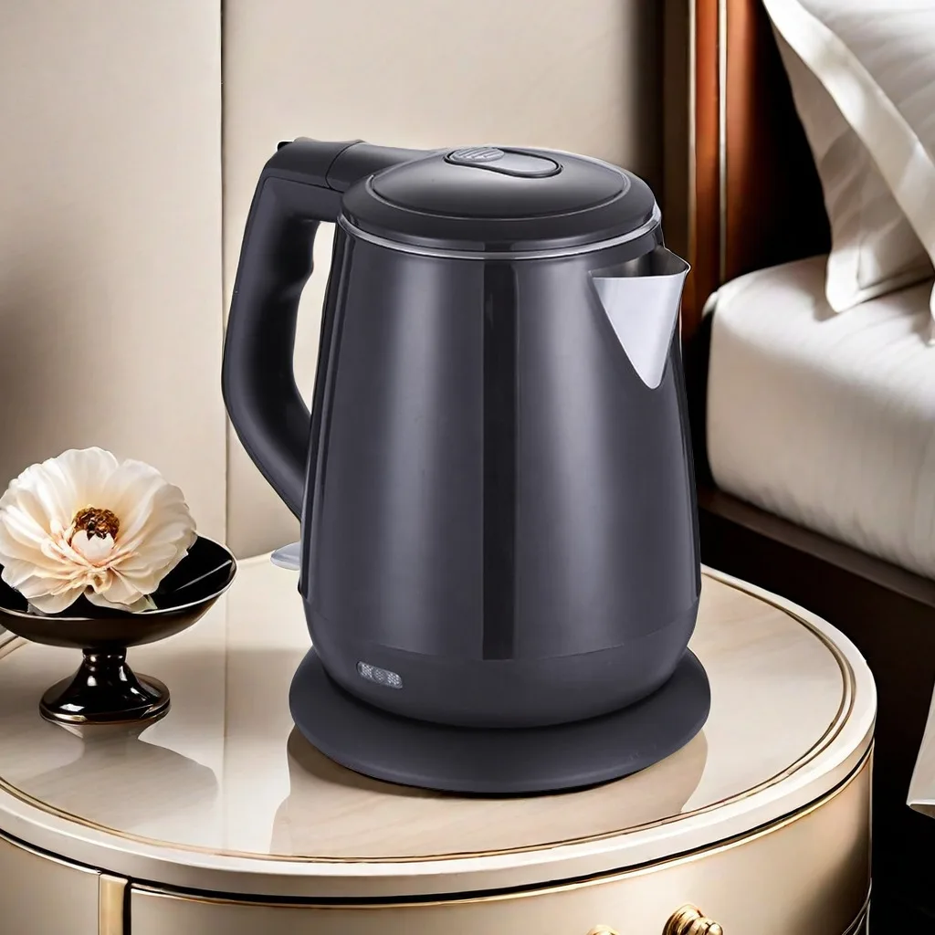 High-quality best-selling plastic portable electric kettle heater 1.2L