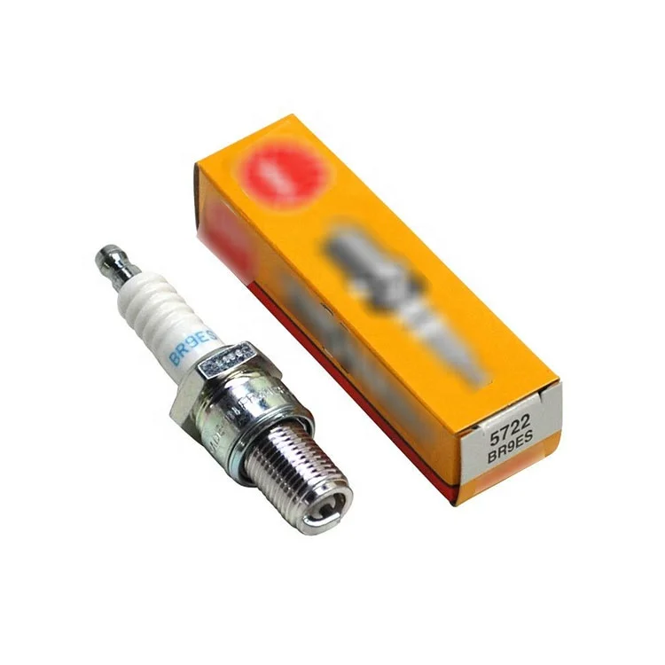 High quality 2 stroke engine iridium 5722 BR9ES spark plug for motorcycle