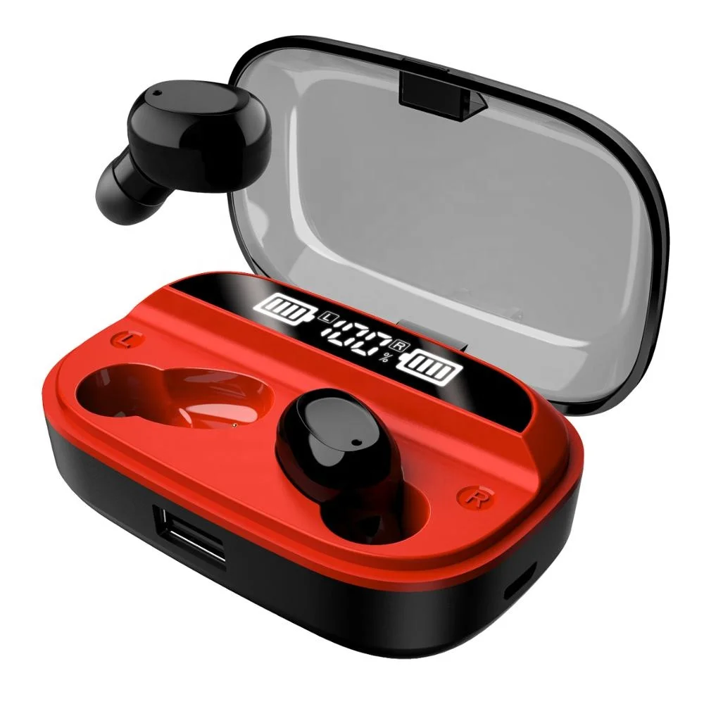 Mini Magnetic In-Ear Earpiece Auriculares Wireless Earphones Earbuds Bluetooths for Sport Running Jogging